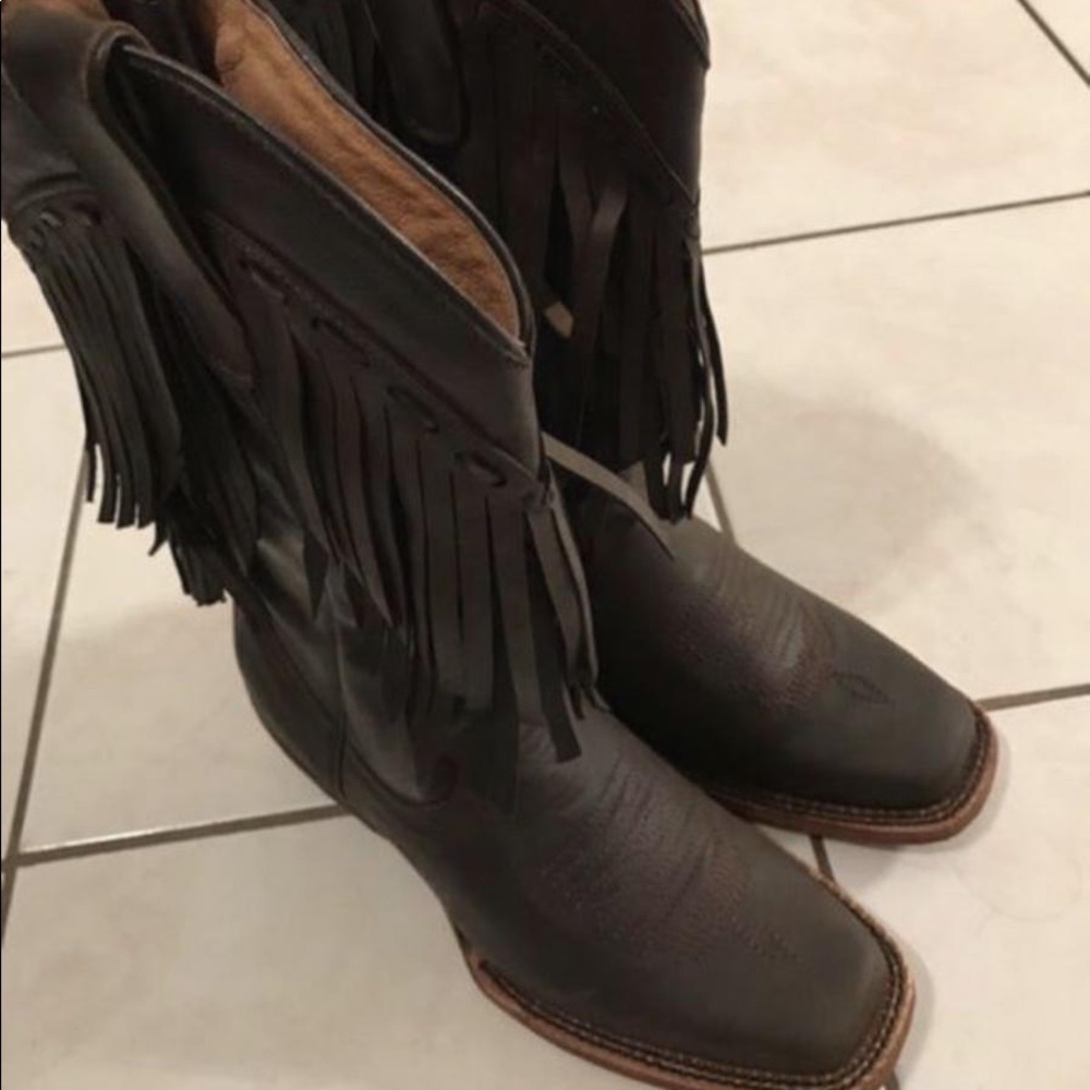 Genuine leather boots from Guadalajara, Mexico